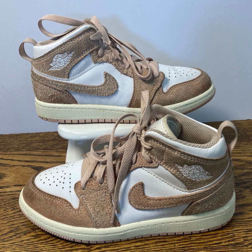 Jordan Kids Sneakers White and Beige